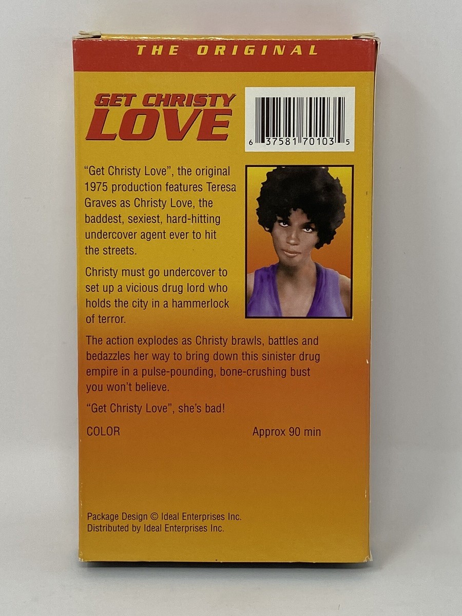 GET CHRISTY LOVE (1975) (VHS) Starring Teresa Graves | eBay