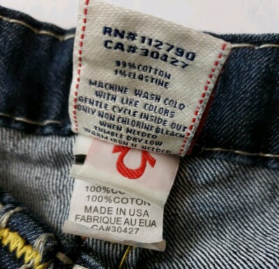 TRUE RELIGION Joey Super T Jeans Womens 26 Yellow Cystals TRUE RELIGION Joey Super T Jeans Womens 26 Yellow Cystals