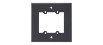 Kramer FRAME-2G-RST-AG Frame for Wall Plate Inserts, 2 Gang