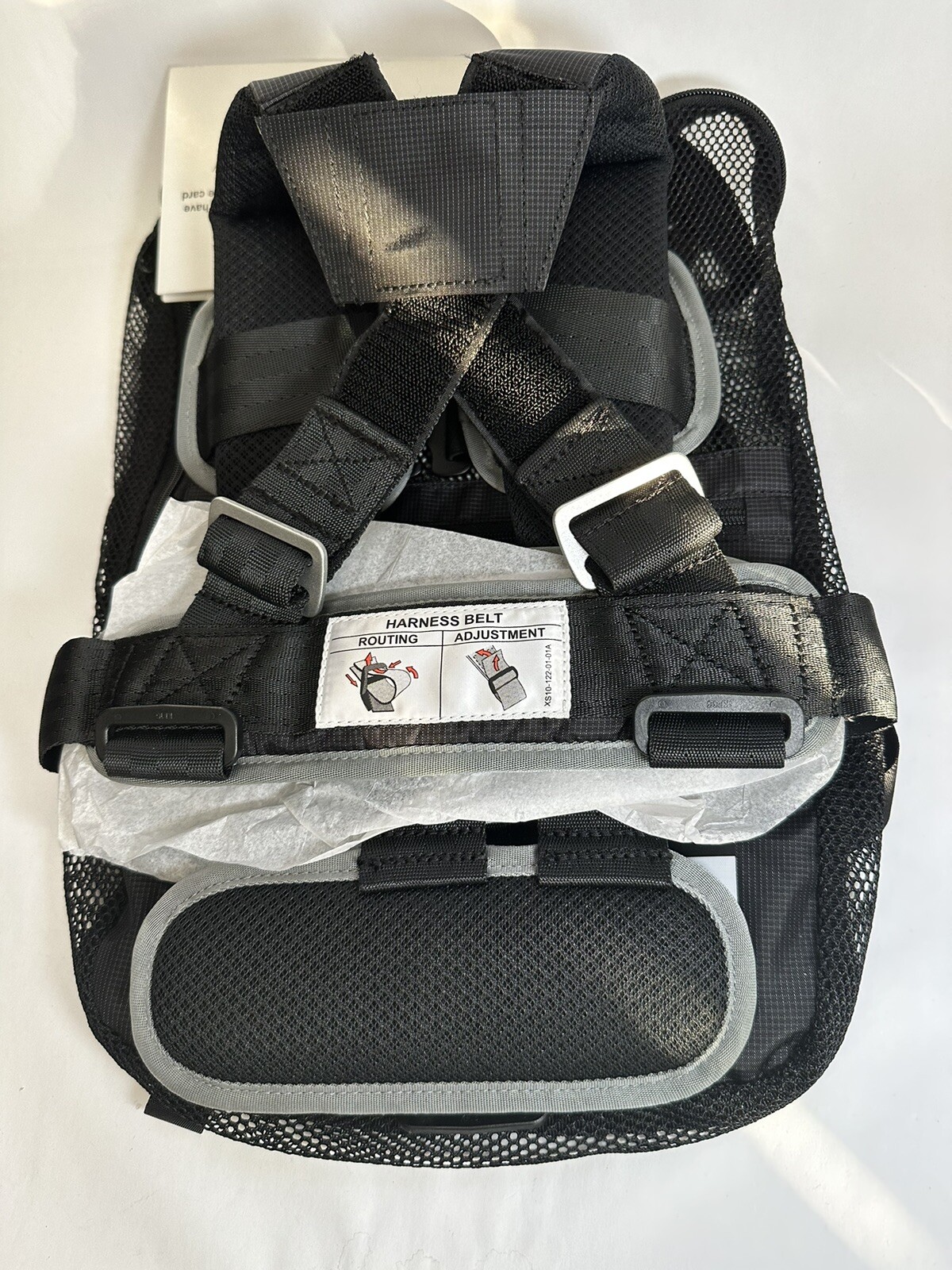 RideSafer Delight Travel Vest Gen 5 Extra Small 22 40 lbs BLACK