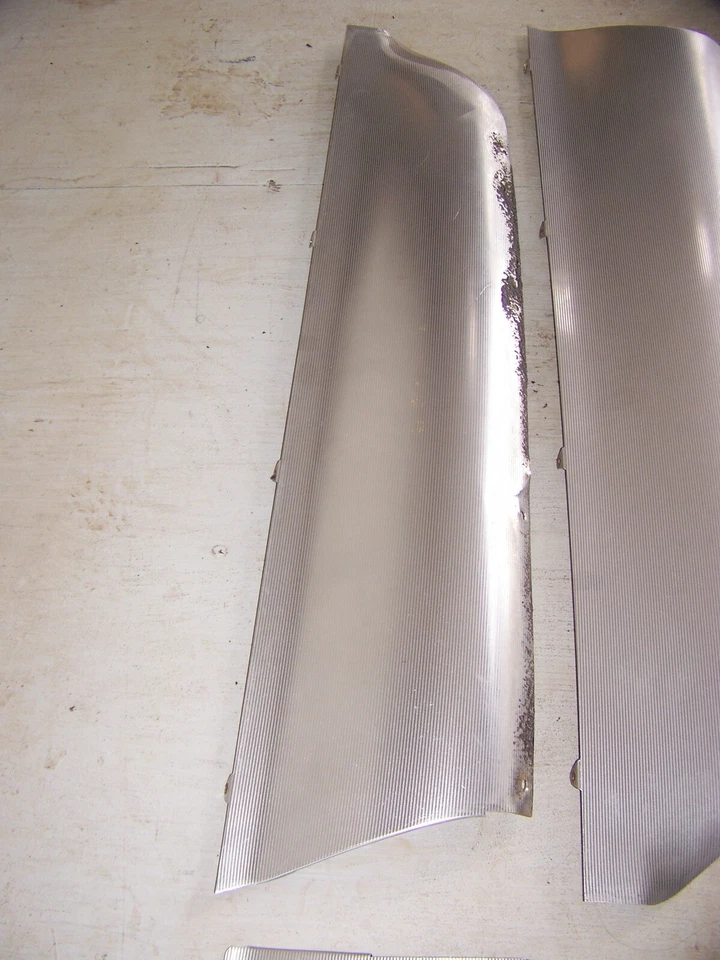 1965 CHRYSLER NEW YORKER 2D HARDTOP LOWER BODY SIDE TRIM OEM FULL SET - Image 4 of 4