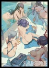 Blue Archive swimsuit doujin Card Sleeve Protector