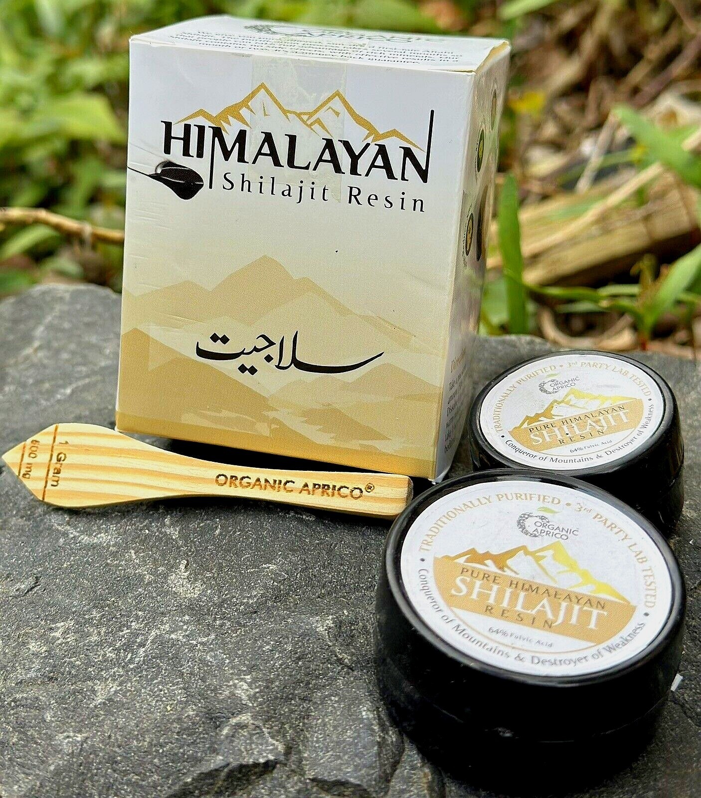 Himalayan puro 100 % Shilajit, resina suave, orgánico, ácido fúlvico extremadamente potente