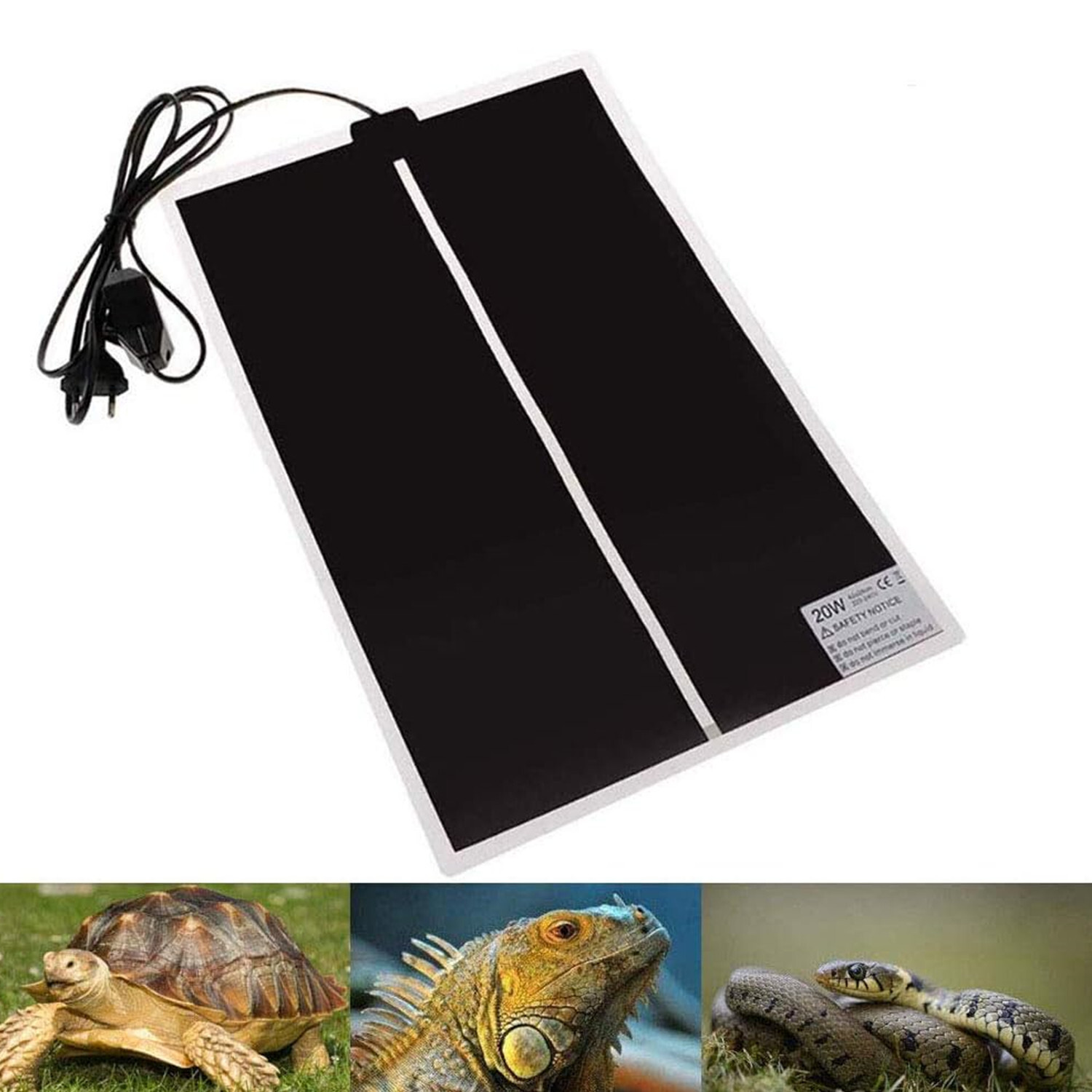 Adjustment Under Tank Heater Mat For Tortoise Lizard