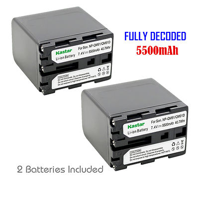 vhbw 3X Batterie Compatible avec Sony DCR-TRV22, DCR-TRV18, DCR-TRV19E, DCR- TRV19, DCR-TRV20 caméra vidéo caméscope (2000mAh, 7,2V, Li-ION