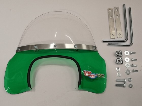Royal Alu Fliegenschutzabdeckung Grün Modisch Gp Gt Scomadi TL 125 200 300