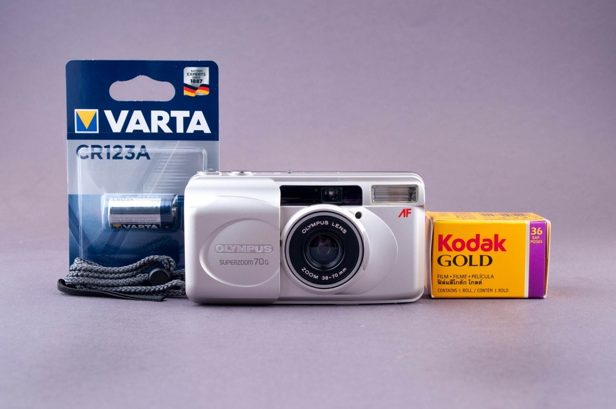OLYMPUS コンパクトフィルムカメラ SUPERZOOM 70G Olympus Superzoom 70G - 35mm Premium Film Vintage Camera