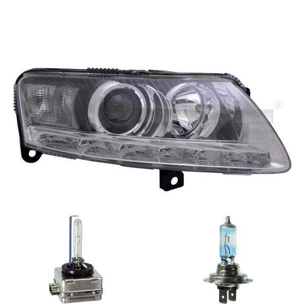 Xenon Scheinwerfer Rechts D3S/H7 FüR Audi A6 Avant 4F5 C6 Inkl. Osram Lampen-image