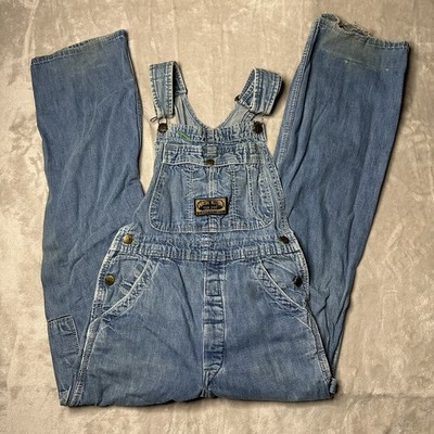 ´60s WASHINGTON DEE CEE オーバー オール Vintage 60s Washington Dee Cee Overalls Denim Bibs Farmer