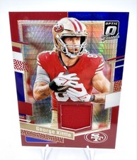 2023 Panini Donruss Optic - Donruss Threads George Kittle #DT-GK Blue Hyper...