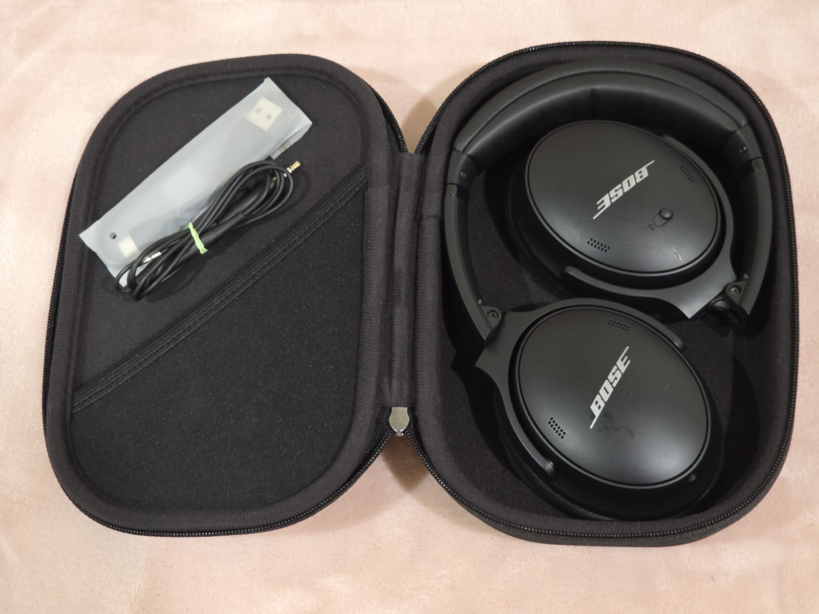 Bose QuietComfort 45 Bluetooth Headphones - Black-image