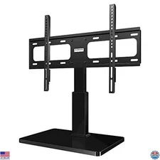 Sanus Accents Universal TV Stand for TVs up to 60" - Black Finish, Sturdy Design
