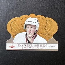 2001 Pacific Crown Royale Rookie /400 Daniel Sedin Rookie Card RC. rookie card picture