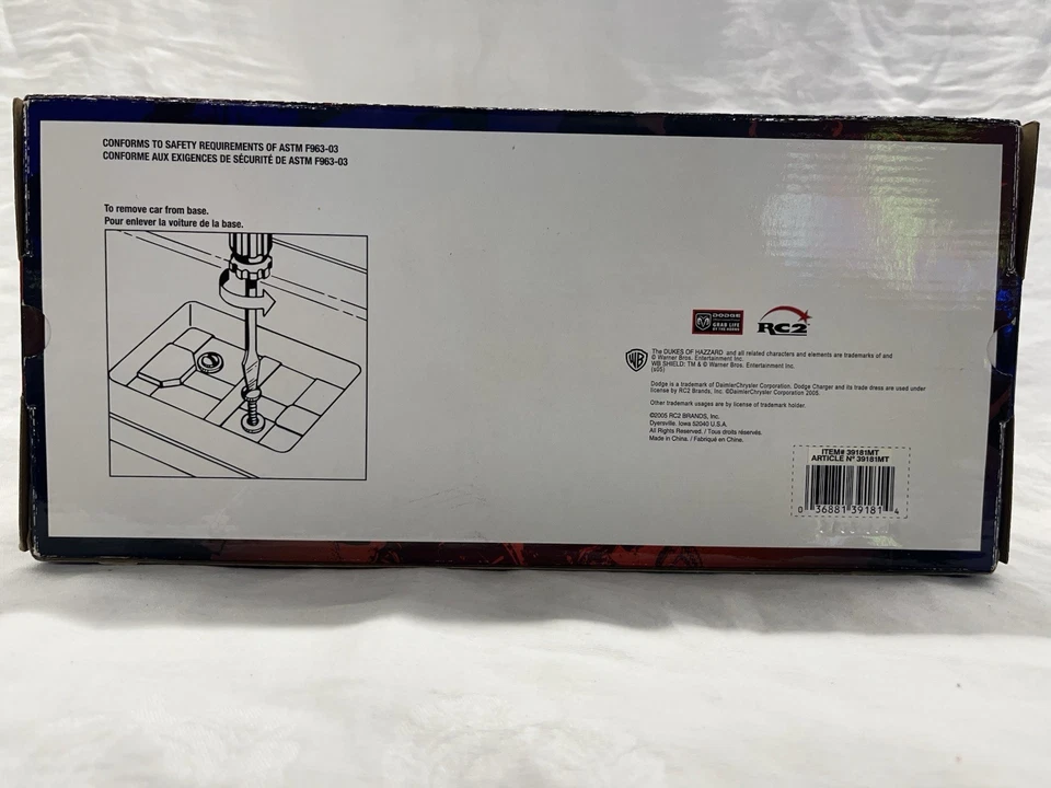 1/18 Joyride The Dukes of Hazzard 'The General Lee' Charger RARE Chrome Chase - Image 3 of 4