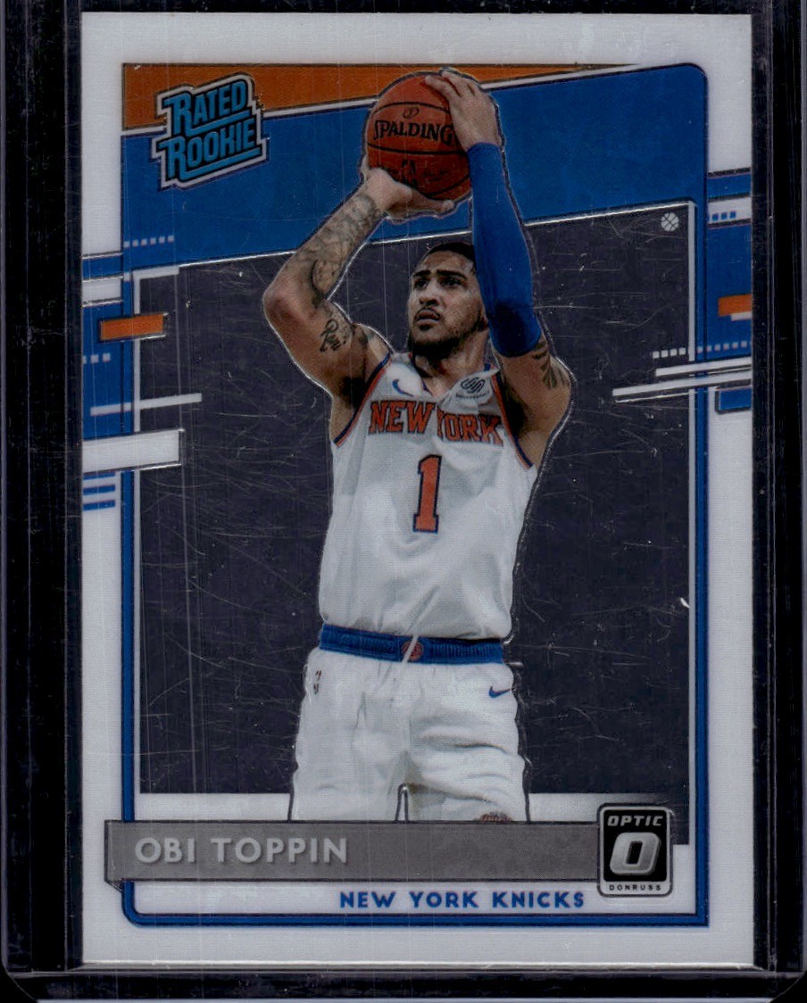 2020-21 Donruss Optic #158 Obi Toppin New York Knicks Rookie