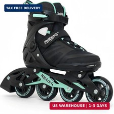 Nattork Adult Inline Skates for Men Women, Fitness Blades Roller with Aluminum F