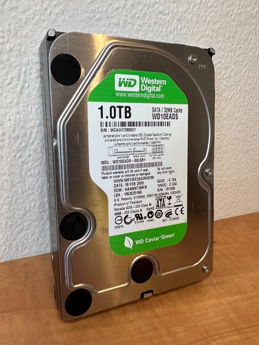 Western Digital WD10EADS HDD Hard Drive 1 TB SATA 7200 RPM 32 MB 3.5" - Picture 3 of 6