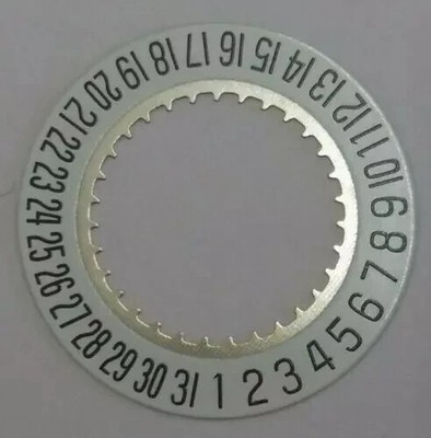 ETA 955.412 date indicator , part no. 2557/1, date @ 6