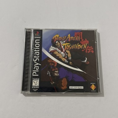 Battle Arena Toshinden (PlayStation 1) PS1 Complete W/ Manual & Registration