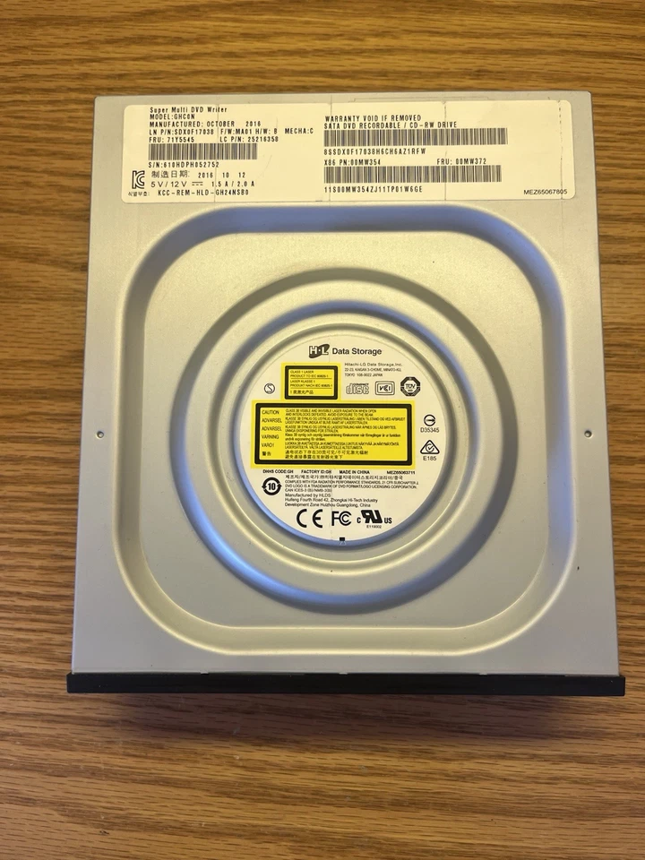 Lote de (10) Reproductor de discos SATA CD/DVD ± RW DL súper interno grabadora grabadora grabadora Foto 3 de 4