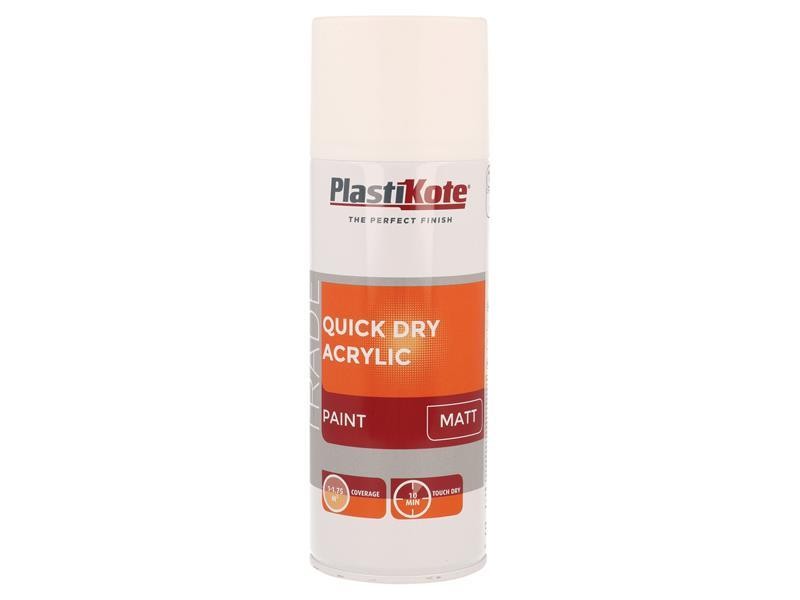 PlastiKote 440.0071010.076 Trade Quick Dry Acrylic Spray Paint Mat... - Image 3