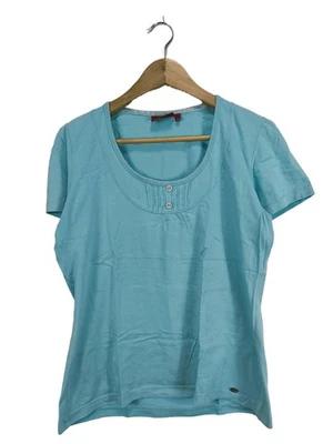 ZONE Shirt basique Dames Haut T EU 40 bleu style décontracté - Photo 1/4