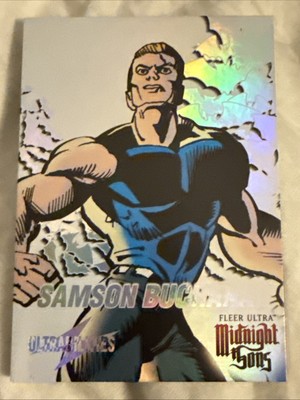 2023 Marvel Fleer Ultra Midnight Sons Ultrabilities 9 OF 30 UB Samson Buchanan