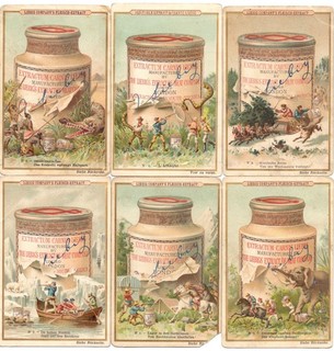 LIEBIG Bilder Serie A 151 "Extrakttöpfe III (große)"