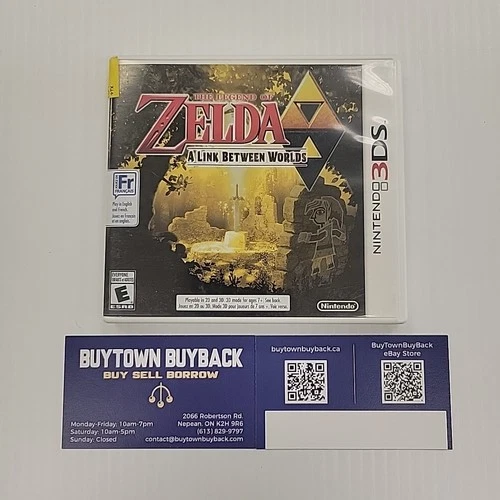 The Legend of Zelda: A Link Between Worlds (Nintendo 3DS, 2013) CIB Complete