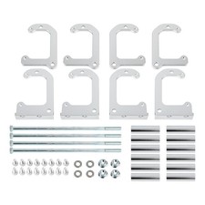 Billet Coil Relocation Brackets Remote Mount with LS Swap Truck LQ4 LQ9