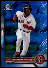 2022 Bowman Draft Sapphire Edition #BDC-62 Eddinson Paulino Boston Red Sox NM+