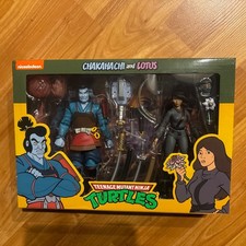 NECA TMNT Chakahachi & Lotus 7 inch Action Figures 2 Pack New