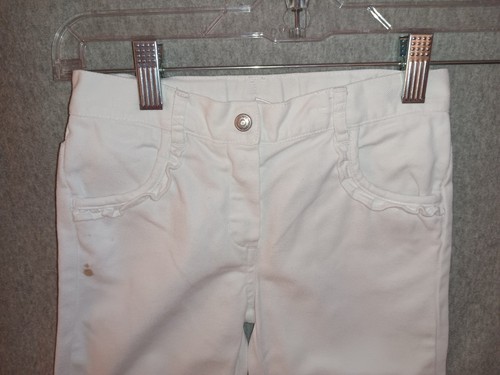 Janie and Jack Girls "Spring Classics" 2010 White Jeans Sz. 6 - Picture 2 of 4