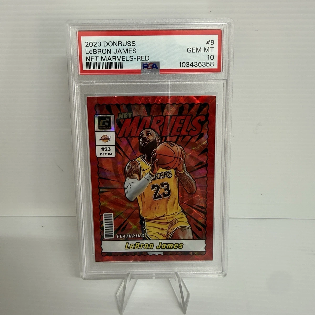 25+ LeBron James Professional Sports PSA Basketball Trading Cards
