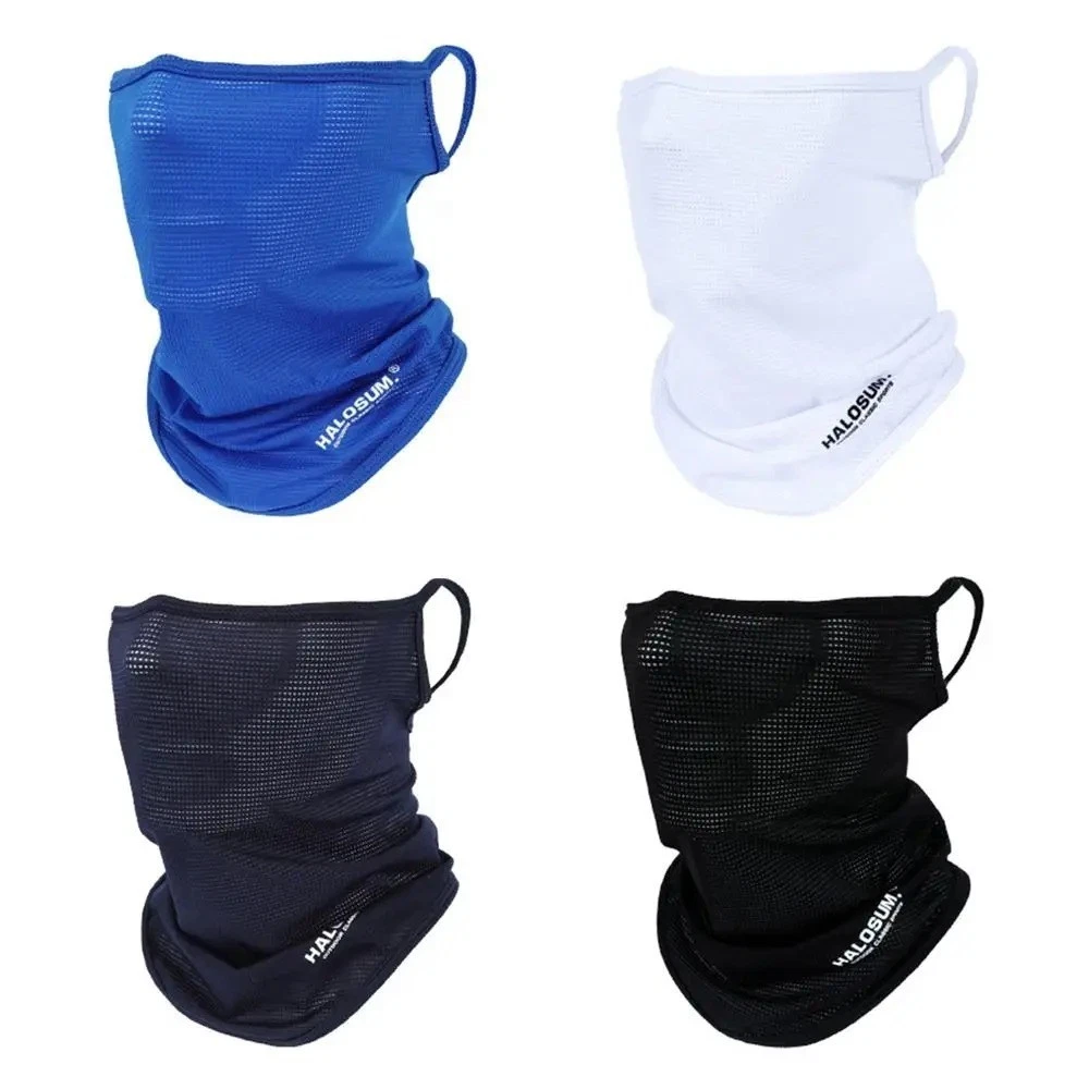 Ice Silk Sunscreen Mask Cooling Cycling Headwear Breathable Neck Gaiter