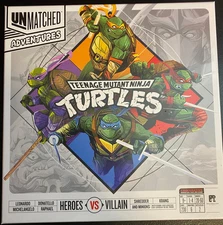 UNMATCHED ADVENTURES TEENAGE MUTANT NINJA TURTLES GAME BOX SEALED