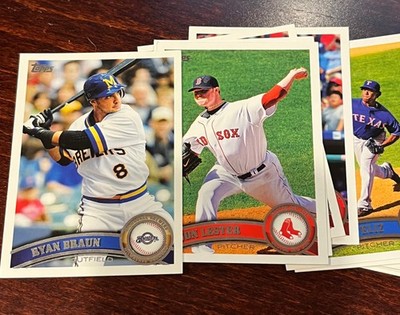 2011 Topps Series 1 baseball cards 1-250 All Mint Complete your set