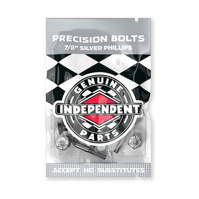 Independent Hardware 7/8 Silver Phillips Head