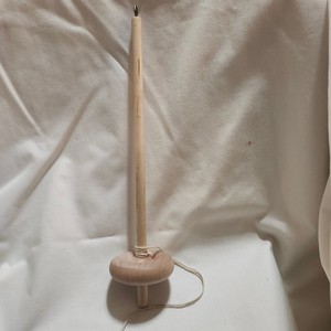 Wood Drop Spindle Bottom Whorl 12 inch B21