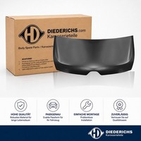 Motorhaube Diederichs 4487100 FÜR Renault Haube Motorraumhaube