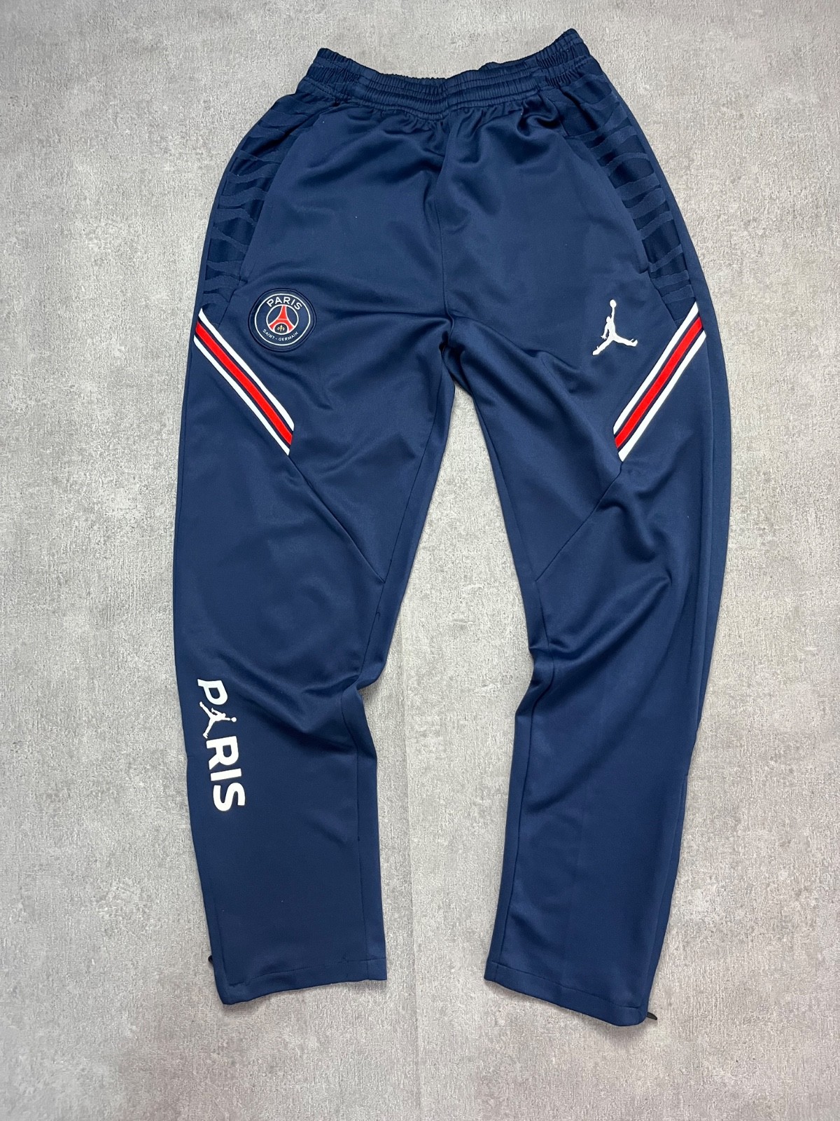 Jordan x PSG Paris Saint-Germain Pants M Dark Blue Track Pants Tracksuit Bottoms