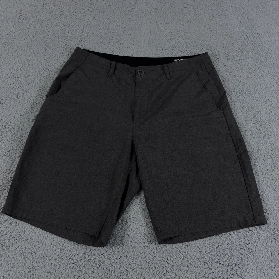 LOT OF 2 Volcom Shorts Mens 33 Surf & Turf Hybrid 10" Chino Casual Board Swim - Image 2 of 4