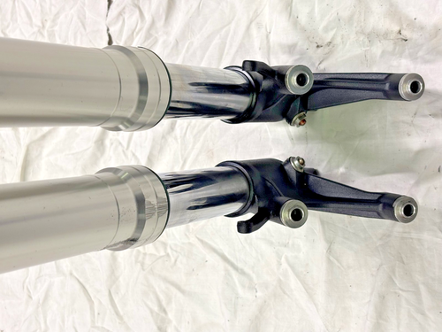 06 07 Honda CBR 1000RR OEM Front Forks Suspension Shocks Springs Set STRAIGHT - Picture 8 of 11