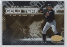 2005 Leaf Certified Materials Gold Team Miguel Cabrera #GT-18 0ot5