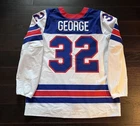USNTDP Team USA Game Worn Hockey Jersey #32 Brody George Nike Swift