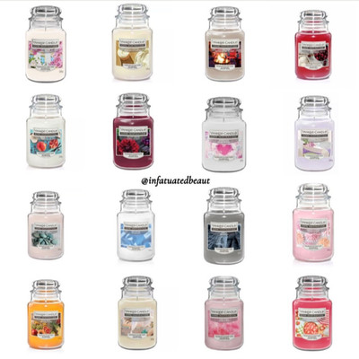 Yankee Candle Home Inspiration 538g Kerze großes Glas - in 20 verschiedenen Glasduften
