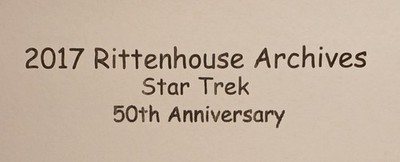 2017 Rittenhouse Archives Star Trek 50th Ann Evolution E8 Environmental Suit