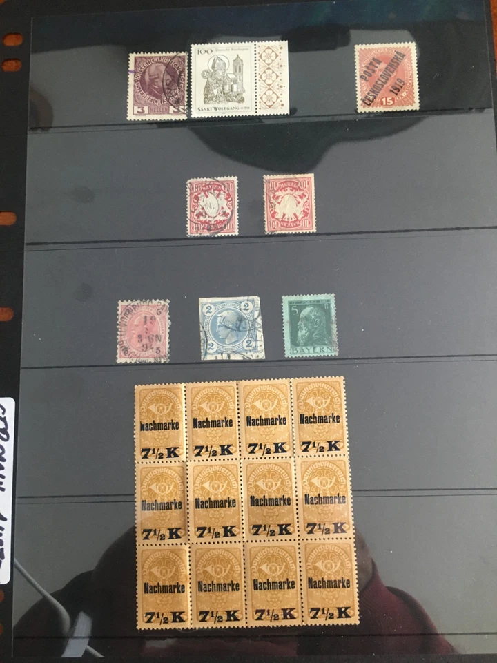 Estampillas predecimales de Alemania/Austria Foto 4 de 4