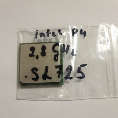 CPU  Intel Pentium4 SL725  2,8GHz Top.