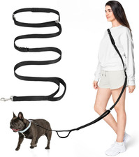 Hands Free Dog Leash, 8.5ft Adjustable Hands Free Leash for Medium Dogs, Versati
